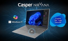 Casper Nirvana X600 dizüstü bilgisayarlarına Microsoft Copilot tuşu ekledi